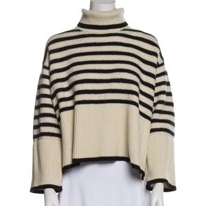 Authentic Toteme striped turtleneck sweater size M